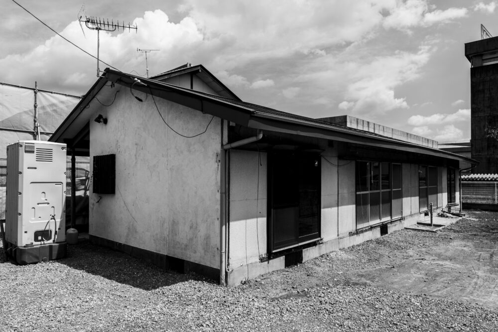 ツーバイフォーの改修現場